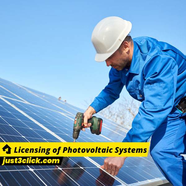 Licensing of Photovoltaic Systems